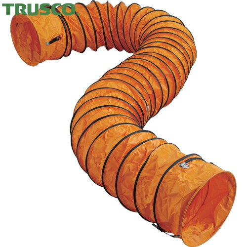 TRUSCO(トラスコ) フレキシブルダクト ワンタッチベルト付 Φ320X5m (1本) 品番：TFD-320BS