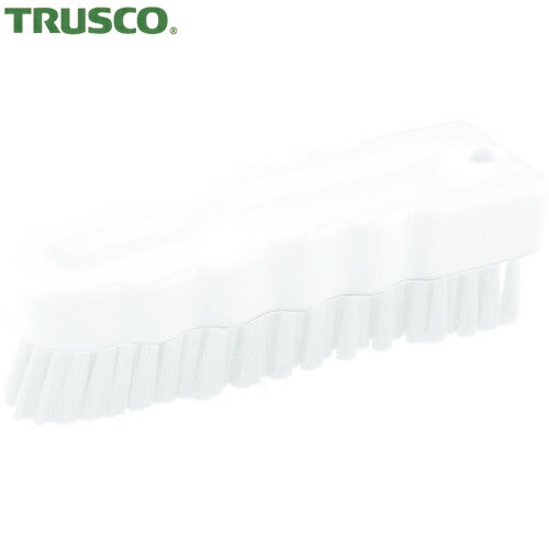 トラスコ TRUSCO ハンドブラシ（ハードタイプ） HACCP対応 ホワイト (1個) 品番：THB-H-W