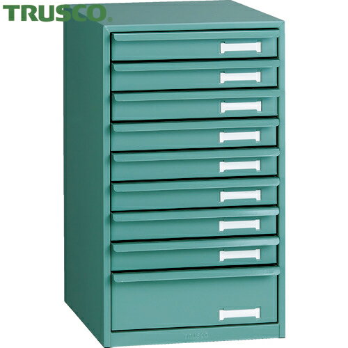 トラスコ TRUSCO 卓上ツールケース 9段 264X327XH453 (1台) 品番：T-L1S8