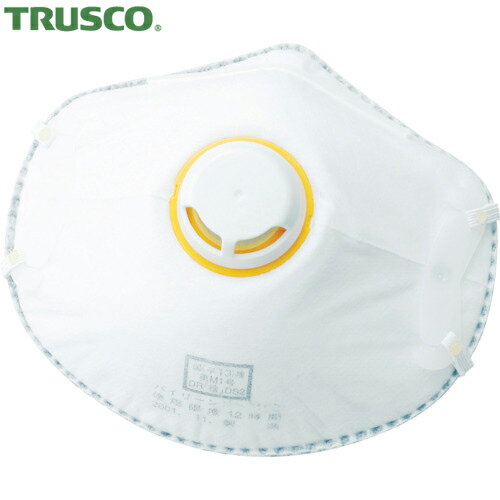 トラスコ TRUSCO 排気弁付防じんマスク DS2 活性炭入 （10枚入） (1箱) 品番：T37A-DS2KA