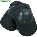 トラスコ TRUSCO 作業用ニーパッド 両足用 黒 (1組) 品番:TNEE-BK(4)