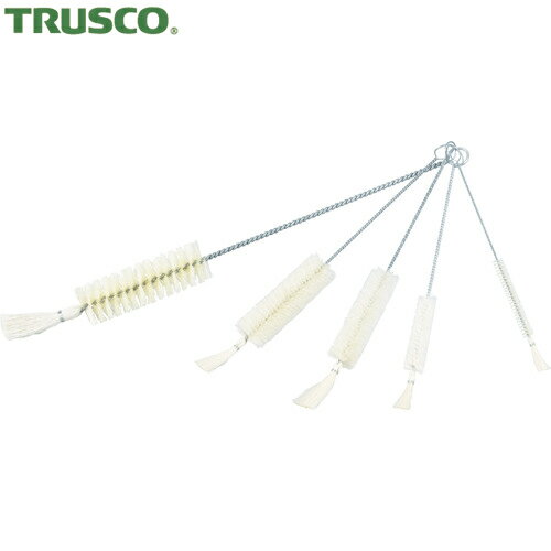 TRUSCO(トラスコ) 理化学ブラシ 注射器用 山羊毛 スチール柄1cc用 (1本) 品番：TBS-S1J