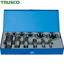 トラスコ TRUSCO 管用タップ、六角サラエナットダイスPTねじセット (1S) 品番:THDT-PTSET