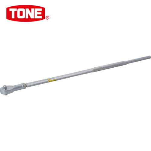 TONE(トネ) プレセット形トルクレンチ 左右ネジ用 差込角19mm 全長1314mm (1個) 品番：T6L700NR