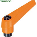 トラスコ TRUSCO クランプレバー オレンジ メネジ M12 (1個) 品番:TCFR-12