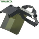 トラスコ TRUSCO 溶接面 遮光二重防災面 かぶりタイプ 前プレート遮光度6 (1個) 品番:TBM-500W