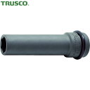 トラスコ TRUSCO インパクト用超ロングソケット 27mm 差込角12.7mm (1個) 品番:T4-27ASL-100