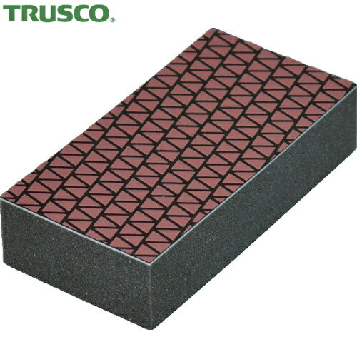 トラスコ TRUSCO ガラス・鏡クリーナーパッド ハードタイプ 50mm×100mm (1個) 品番：TGCP-5010-HG