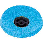 トラスコ TRUSCO ベベルディスク ブルー ＃600 1個入 (1個) 品番：TBD-100BL-1P