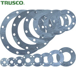 TRUSCO(トラスコ) ガスケット フランジ外パッキン 5K 80A 厚み1.5mm (1枚) 品番：TFPS-5K80A-15