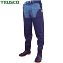 トラスコ TRUSCO 胴付長靴 PVC軽作業用ヒップウェーダー 27cm (1足) 品番:THLW-270