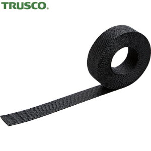 TRUSCO(トラスコ) ナイロン平ベルト 1.2t×25mm×5m 黒 (1巻) 品番：TNB255-BK