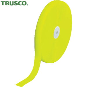 TRUSCO(トラスコ) マジックテープ 縫製用B側 16mm×25m 蛍光イエロー (1巻) 品番：TMBH-1625-LY