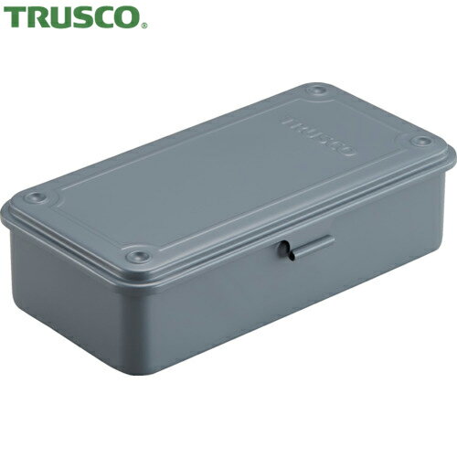 トラスコ 工具箱 TRUSCO トランク型工具箱 203×109×56 アーセナルグレイ (1個) 品番：T-190DG
