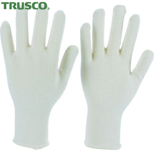 トラスコ TRUSCO 革手袋用インナー手袋 Lサイズ 綿100% (1双) 品番:TKIN-L