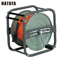ハタヤ ウレタンエヤーリール 28+2m 内径φ6.5 ポリウレタンホース (1台) 品番:UCS-302