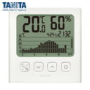 タニタ TANITA グラフ付きデジタル温湿度計 白色 (1台) 品番:TT-581