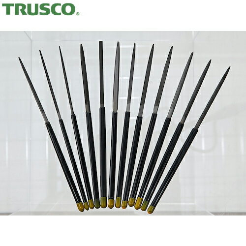 トラスコ TRUSCO 組ヤスリセット 荒目 全長170mm（12本組サイズ） (1S) 品番：TST012-01