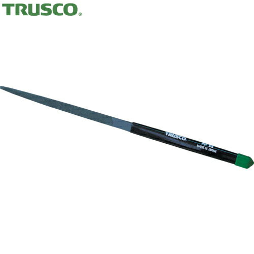 TRUSCO(トラスコ) 組ヤスリ 三角 中目 12本セット 全長170mm(12本組サイズ) (1S) 品番：TSA012-02