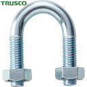 トラスコ TRUSCO 配管支持金具 SGP用Uボルト 三価ユニクロ 呼び径15A ねじ径M10 (1個) 品番:TSGP2-BTM10-15A