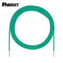 パンドウイット PANDUIT カテゴリ5E細径パッチコード 1m 緑 UTP28CH1MGR (1本) 品番:UTP28CH1MGR