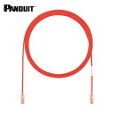パンドウイット PANDUIT カテゴリ6細径パッチコード 20m 赤 UTP28SP20MRD (1本) 品番:UTP28SP20MRD