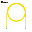 パンドウイット PANDUIT カテゴリ6細径パッチコード 20m 黄 UTP28SP20MYL (1本) 品番:UTP28SP20MYL