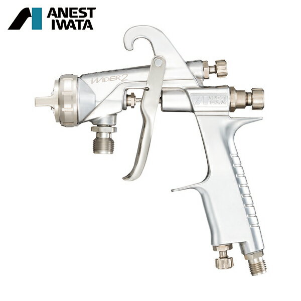 アネスト岩田 大形スプレーガン(重力式) ノズル口径 Φ1.5 パターン開き220mm (1台) 品番：WIDER2-15K1G