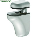 トラスコ TRUSCO 棚受け金具ブラケット 棚グリップ シルバー 板厚2〜21mm用 亜鉛合金ダイカスト製 (1個) 品番:TSG221-SV