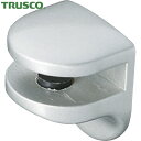 トラスコ TRUSCO 棚受け金具ブラケット 棚グリップ シルバー 板厚5〜8mm用 亜鉛合金ダイカスト製 (1個) 品番:TSG58-SV