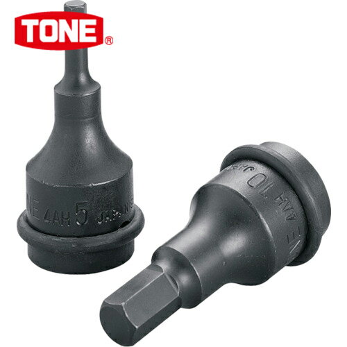 TONE(トネ) インパクト用ヘキサゴンソケット 10mm (1個) 品番：4AH-10