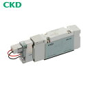 CKD パイロット式5ポート弁 ベース配管 (1個) 品番:4GB219R-00-E2-3
