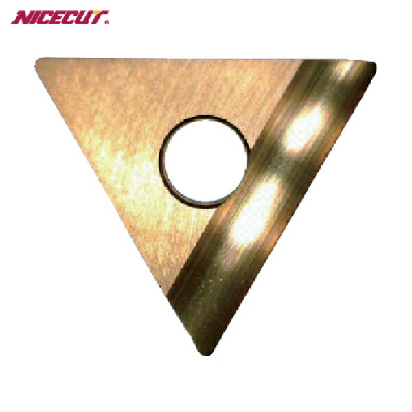 富士元工業 C面取り用精密級チップ 超硬M種 TiNコーティング NK3030 (12個) 品番:TT32GUR NK3030