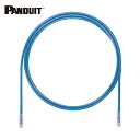 パンドウイット PANDUIT カテゴリ6A UTPパッチコード 24AWG単線 ケーブル径:Φ6.4mm 20m 青 UTP6AX20MBU (1本) 品番:...