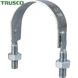 TRUSCO(トラスコ) SGP管用Uバンド スチール 呼び径 40A ねじ径3/8 (1個) 品番：TSGPU40A