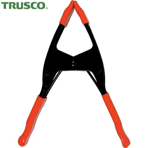 TRUSCO(トラスコ) スチール製スプリングクランプ 口開90mm (1個) 品番：TSC-225S