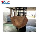 ユタカメイク フレコンバッグ 排出口有 直径1100mm×高さ750mm 500kg (1枚) 品番:W-611