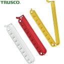 TRUSCO(トラスコ) 袋留めクリップ 3P(白赤黄) (1Pk) 品番：TWC-110WRY3P