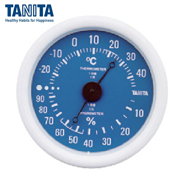 TANITA(タニタ) 温湿度計 TT-515-BL (1台) 品番：TT-515-BL