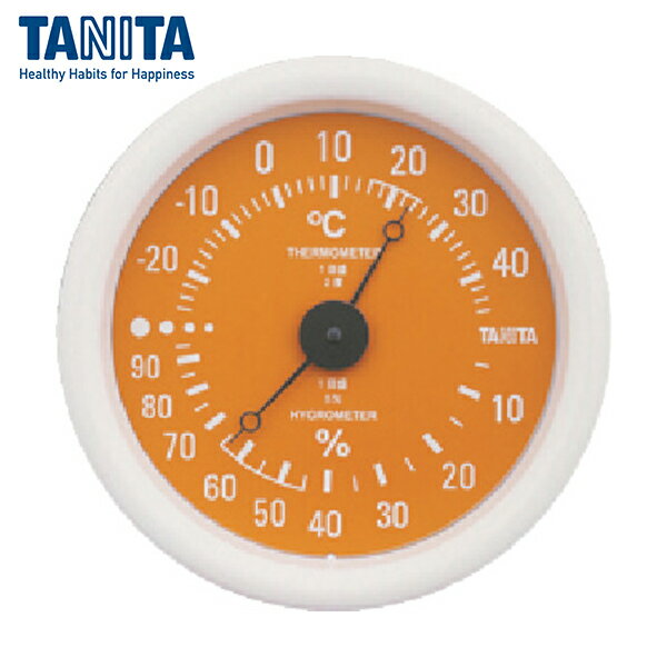 TANITA(タニタ) 温湿度計 TT-515-OR (1台) 品番：TT515OR