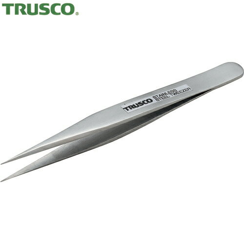 TRUSCO(トラスコ) 高精度ステンレス製ピンセット 120mm 強力型 (1本) 品番：TSP-70