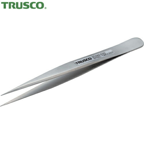 TRUSCO(トラスコ) 高精度ステンレス製ピンセット 120mm 先細型 (1本) 品番：TSP-72