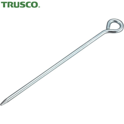 トラスコ TRUSCO ロープ止め金具 ユニクロロープ止め丸型 9×600mm (1本) 品番：TRM-Y960