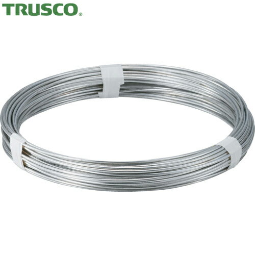 TRUSCO(トラスコ) スチール針金 #22 線径0.7mm 1kg 溶融亜鉛メッキ (1巻) 品番：TYW-07