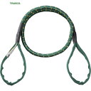 トラスコ TRUSCO アイ部一体型 ロープスリング 0.8t 15mm×1.5m (1本) 品番:TRS8-15