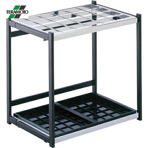 テラモト 折りたたみ式傘立A型（24本収納） (1台) 品番：UB-280-224-0