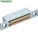 トラスコ TRUSCO 木製家具の扉開き止め等に マグネットキャッチ アルミ製・埋込型 (1個) 品番:TSM-16R