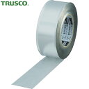 トラスコ TRUSCO アルミテープ スーパーアルミ箔粘着テープ ツヤなし 幅50mm×長さ50m (1巻) 品番:TRAT50-2
