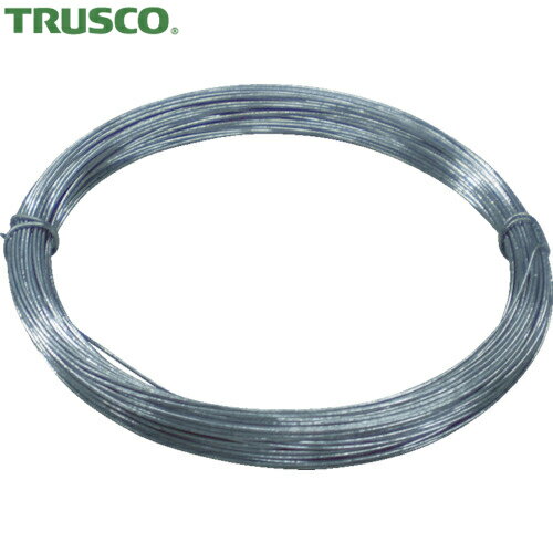 TRUSCO(トラスコ) スチール針金 小巻タイプ #30 線径0.3mmX20m 溶融亜鉛メッキ (1巻) 品番：TYWS-03