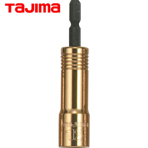 タジマ tajima インパクトドライバー用ソケット 18V対応 SDソケット 12mm 6角 (1個) 品番:TSK-SD12-6K